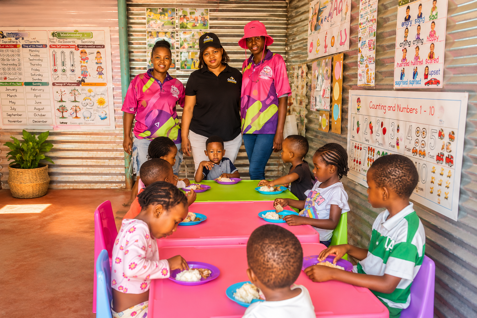 Children learning